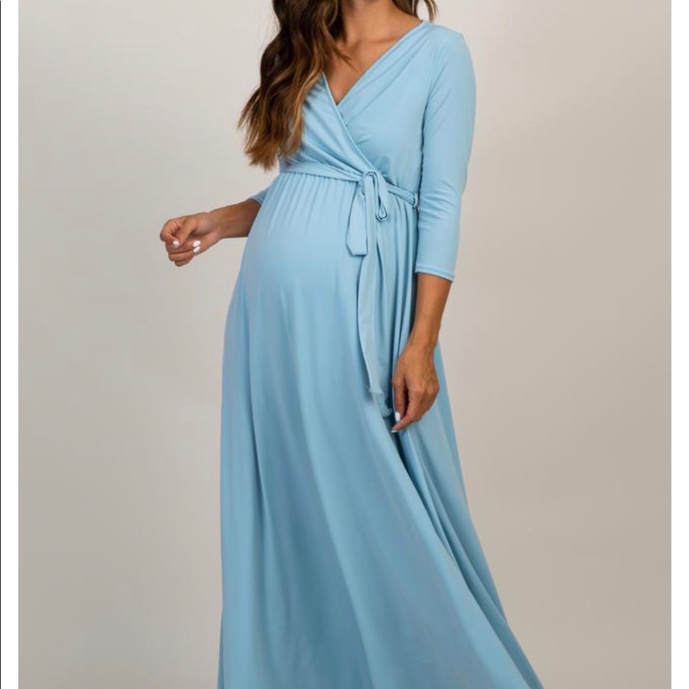 Pink Blush Maternity dress
